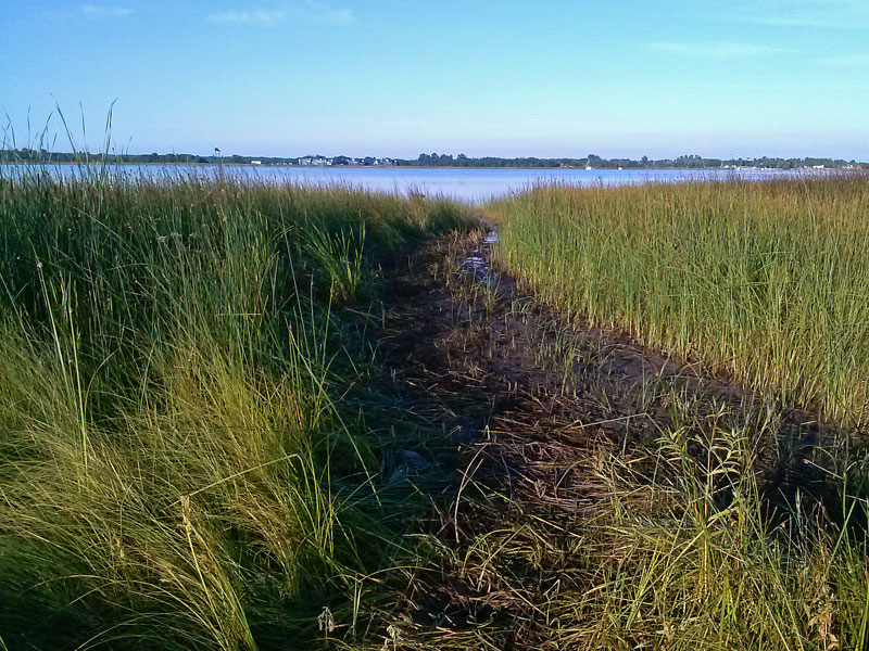 ducan bay access from the campground